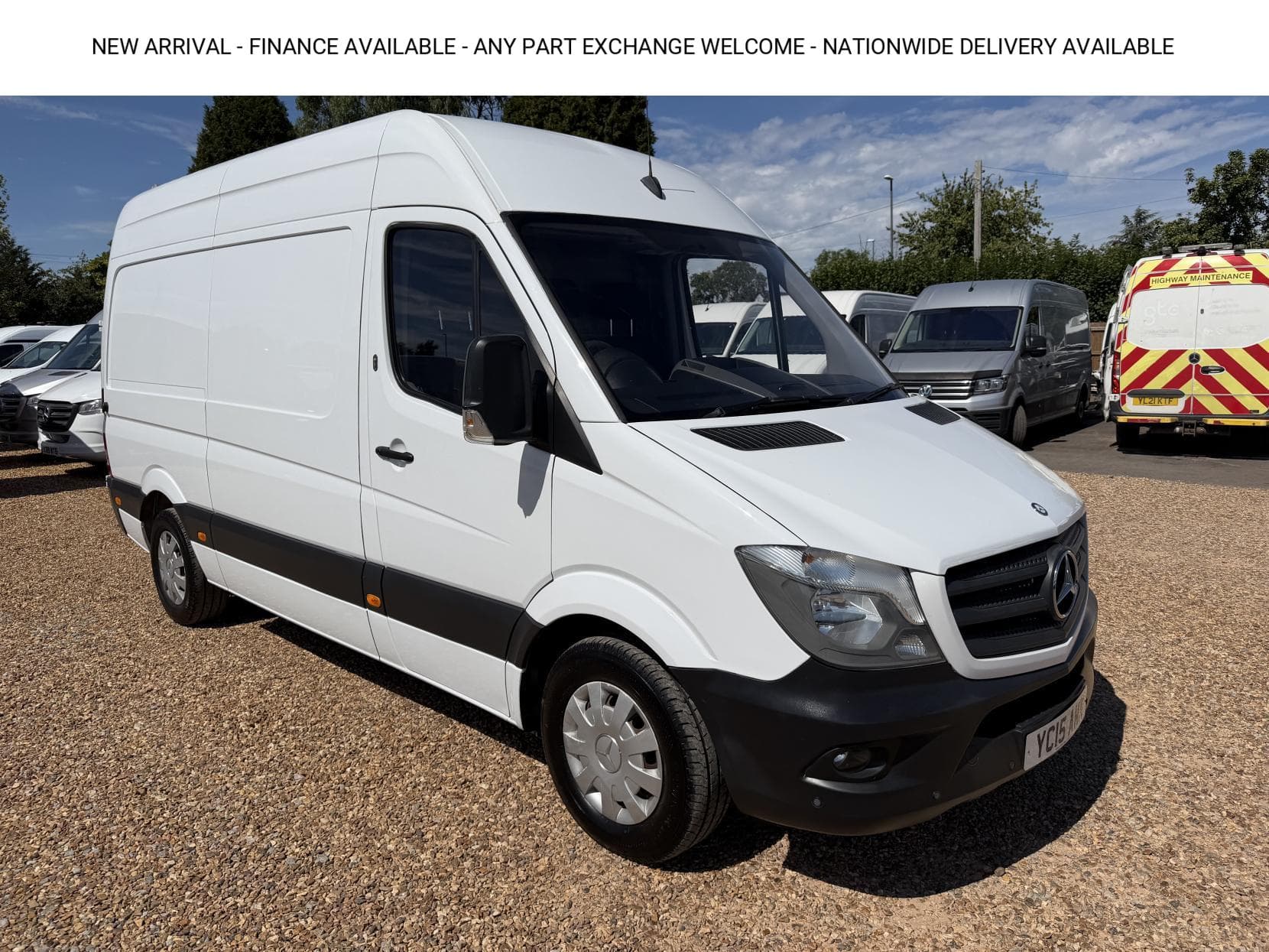 2015 Mercedes-Benz Sprinter 2.1 313 CDi Panel Van 4dr Diesel Manual RWD L2 (129 bhp)