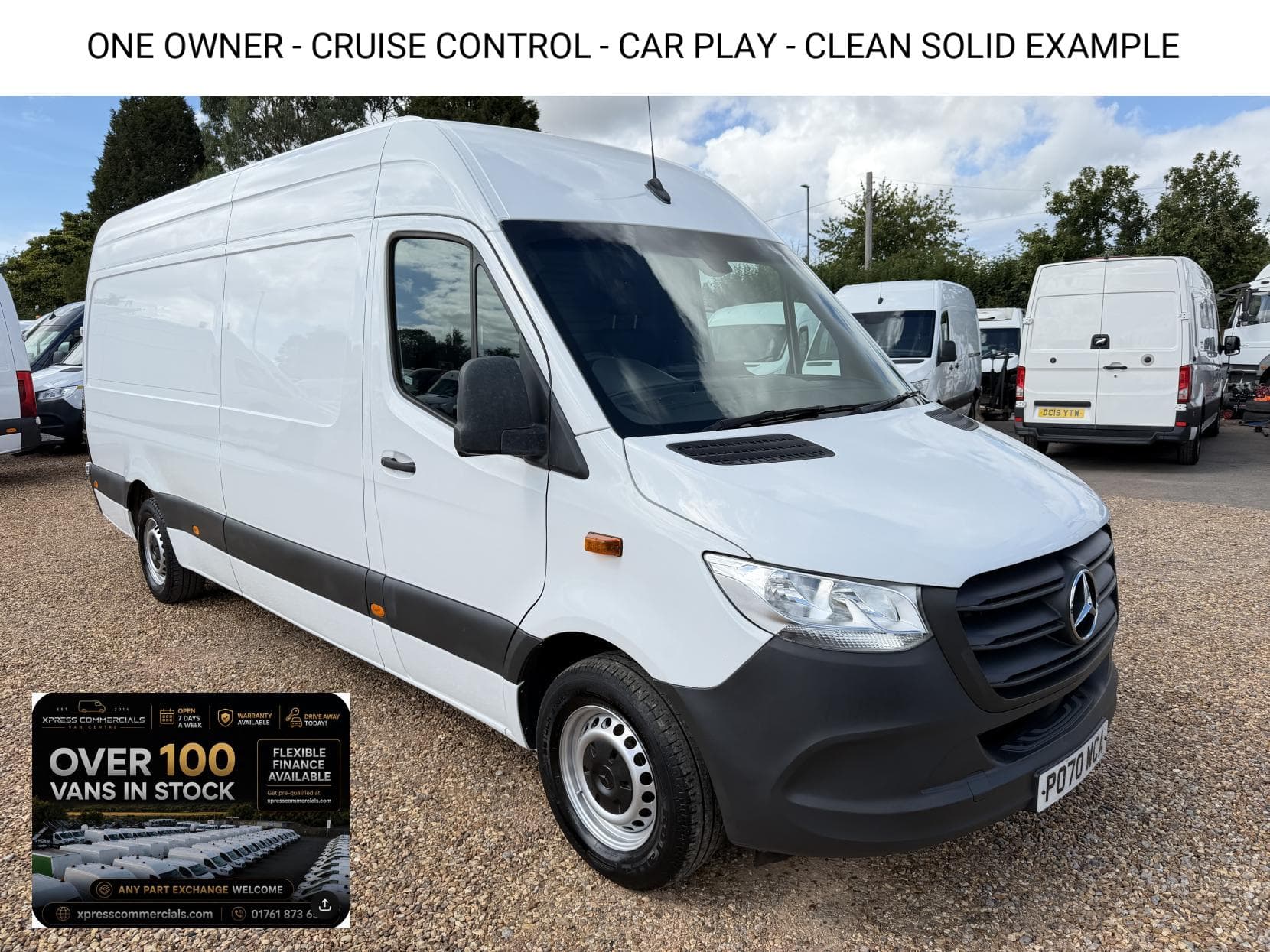 2020 Mercedes-Benz Sprinter 2.0 315 CDI Progressive Panel Van 5dr Diesel Manual RWD L3 H2 Euro 6 (s/s) (150 ps)