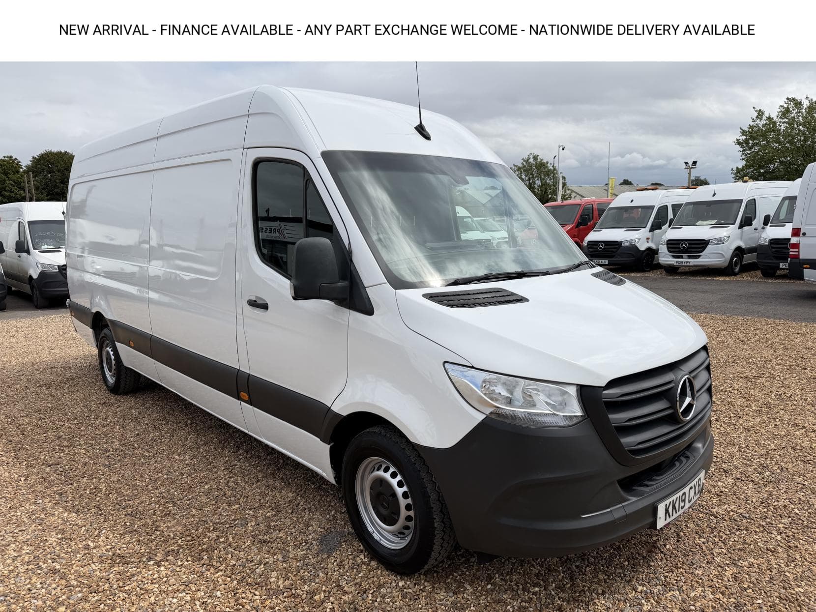 2019 Mercedes-Benz Sprinter 2.1 314 CDI Panel Van 5dr Diesel Manual RWD L3 H2 Euro 6 (143 ps)