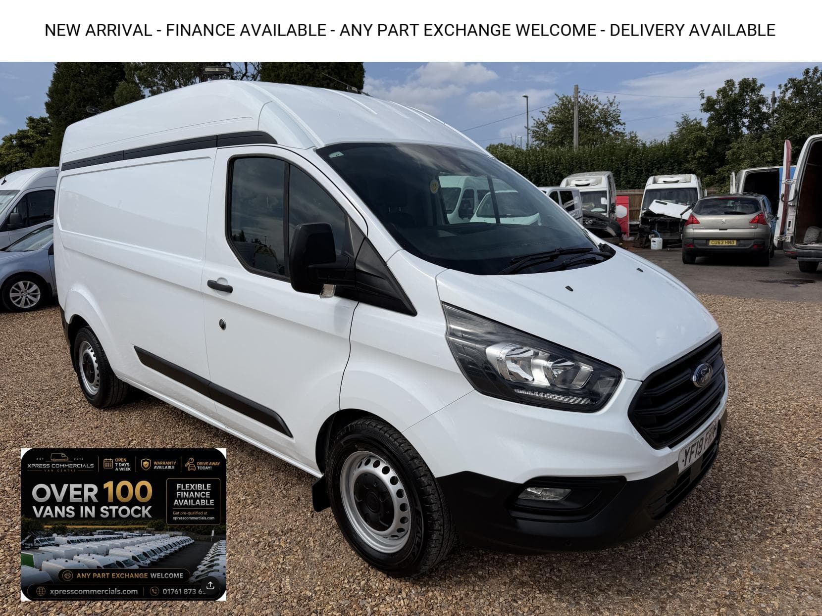 2019 Ford Transit Custom 2.0 320 EcoBlue Panel Van 5dr Diesel Manual L2 H2 Euro 6 (130 ps)