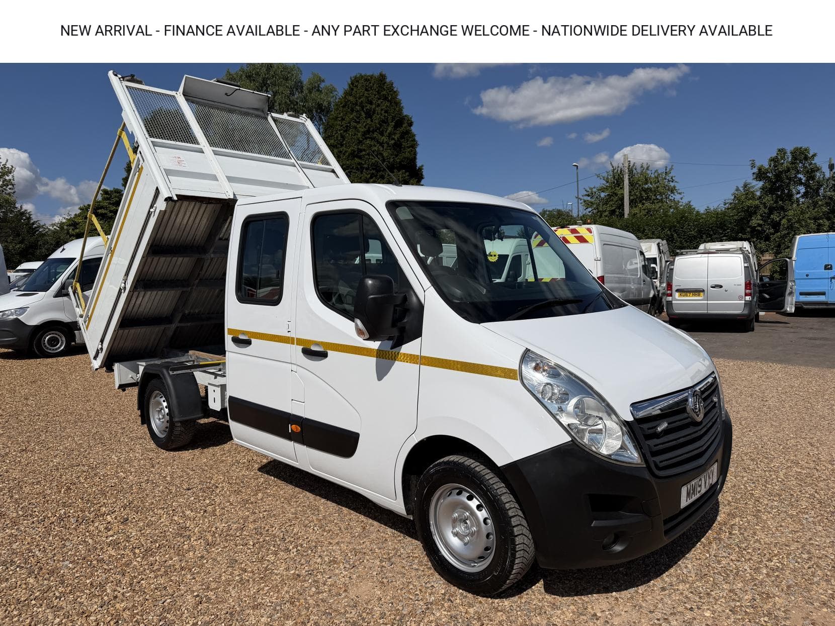 2019 Vauxhall Movano 2.3 CDTi 3500 BiTurbo Chassis Double Cab 4dr Diesel Manual FWD L2 H1 Euro 6 (135 ps)