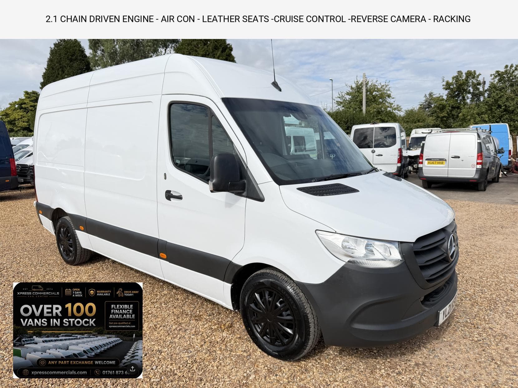 2021 Mercedes-Benz Sprinter 2.1 316 CDI Progressive Panel Van 5dr Diesel Manual RWD L2 H2 Euro 6 (s/s) (163 ps)