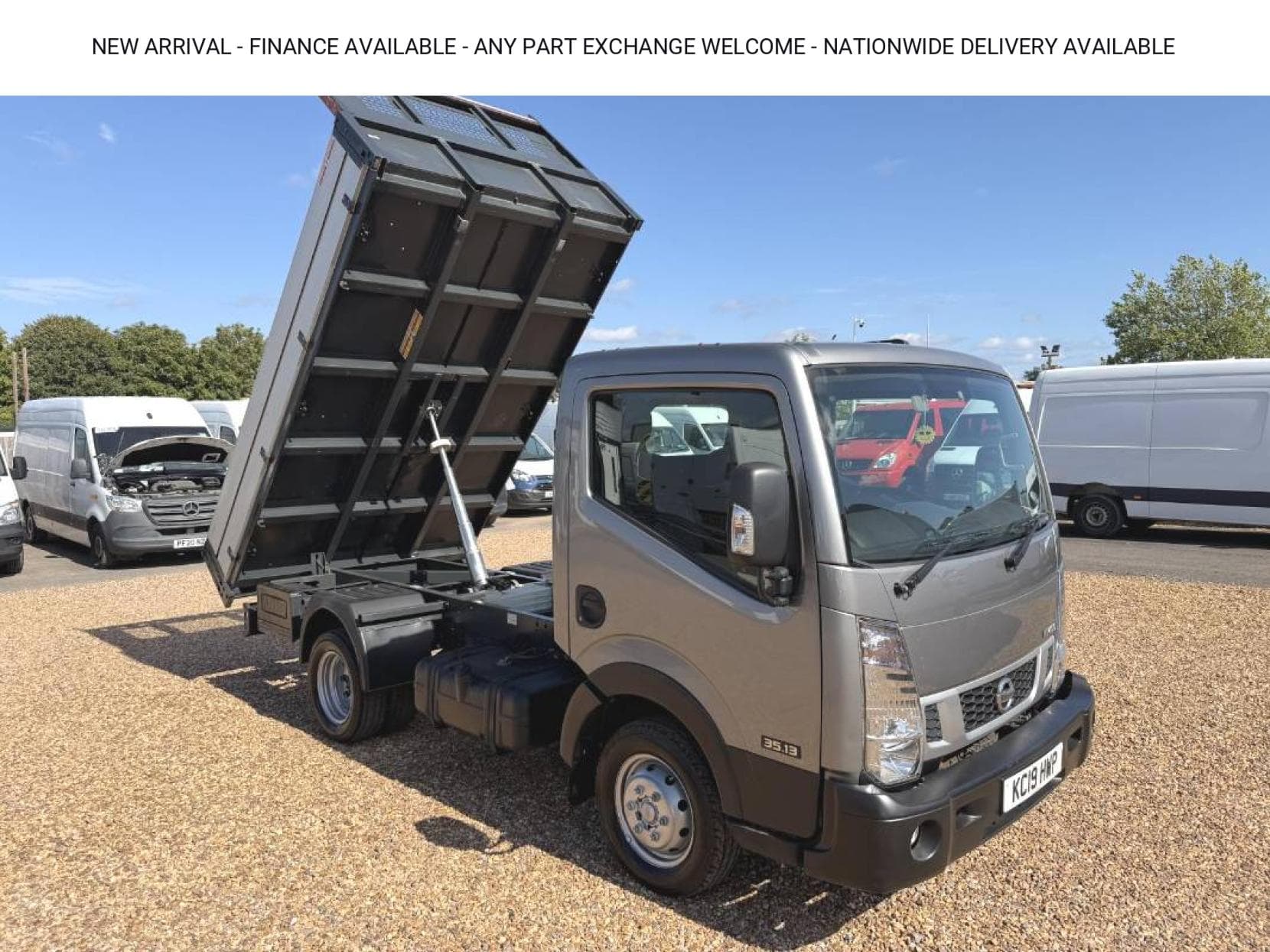 2019 Nissan NT400 Cabstar 3.0 dCi 35.13 Tipper 2dr Diesel Manual L1 Euro 6 (130 ps)