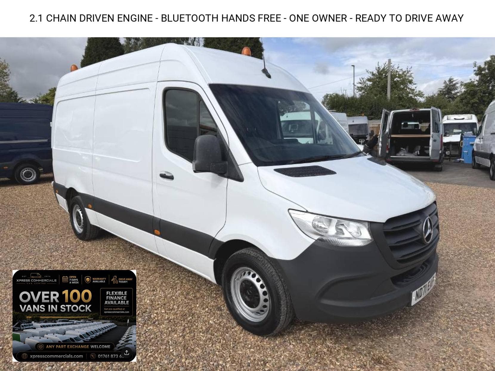 2021 Mercedes-Benz Sprinter 2.1 316 CDI Progressive Panel Van 5dr Diesel Manual RWD L2 H2 Euro 6 (s/s) (163 ps)
