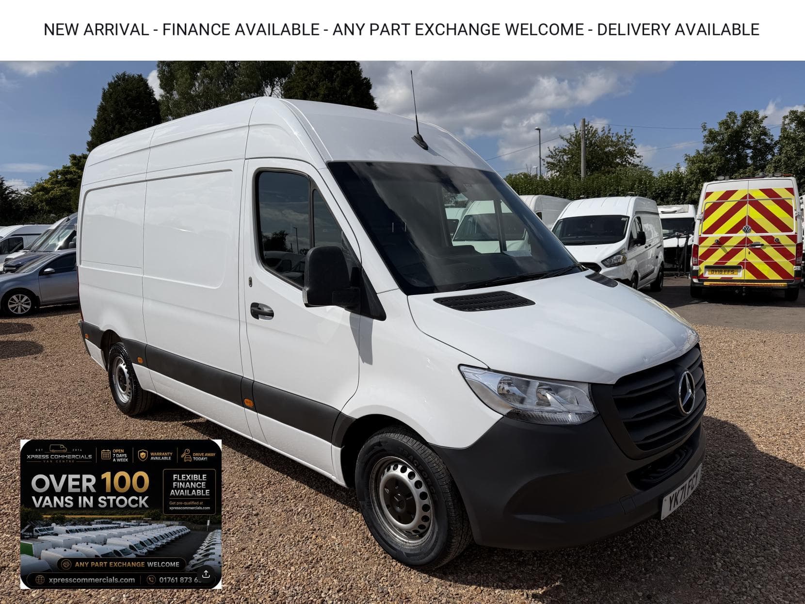 2021 Mercedes-Benz Sprinter 2.1 316 CDI Progressive Panel Van 5dr Diesel Manual RWD L2 H2 Euro 6 (s/s) (163 ps)