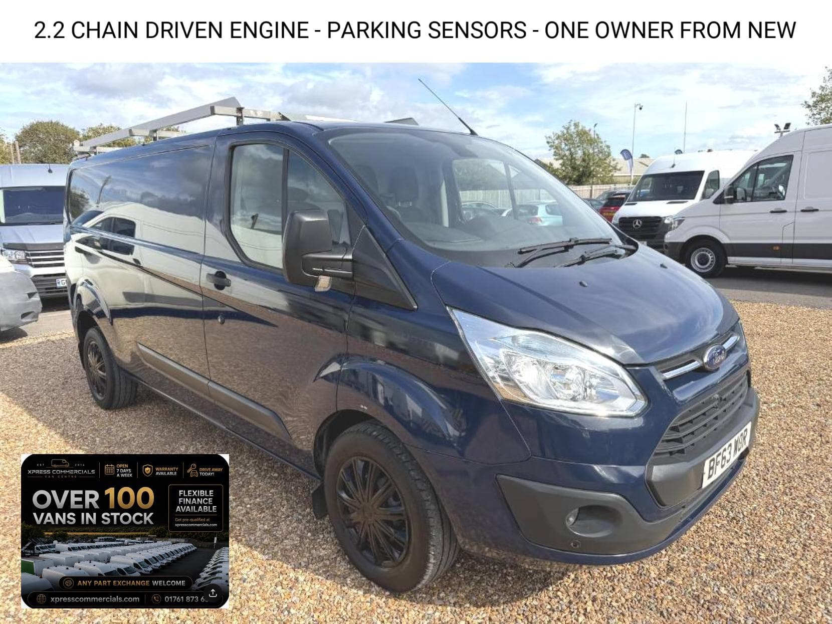 2013 Ford Transit Custom 2.2 TDCi 330 Trend Panel Van 5dr Diesel Manual L2 H1 (197 g/km, 123 bhp)