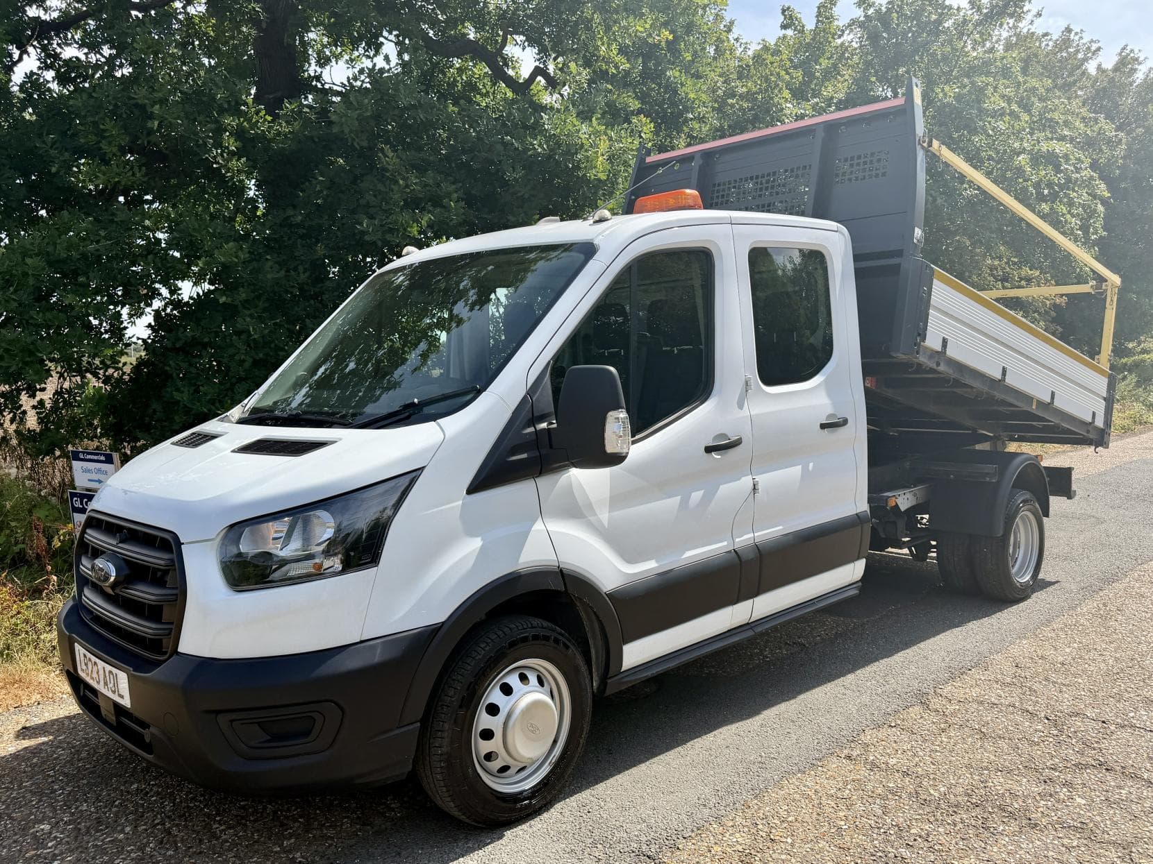 2023 Ford Transit 2.0 350 EcoBlue Leader Tipper Double Cab 4dr Diesel Manual RWD L3 Euro 6 (s/s) (1-Way, 1-Stop) (130 ps)