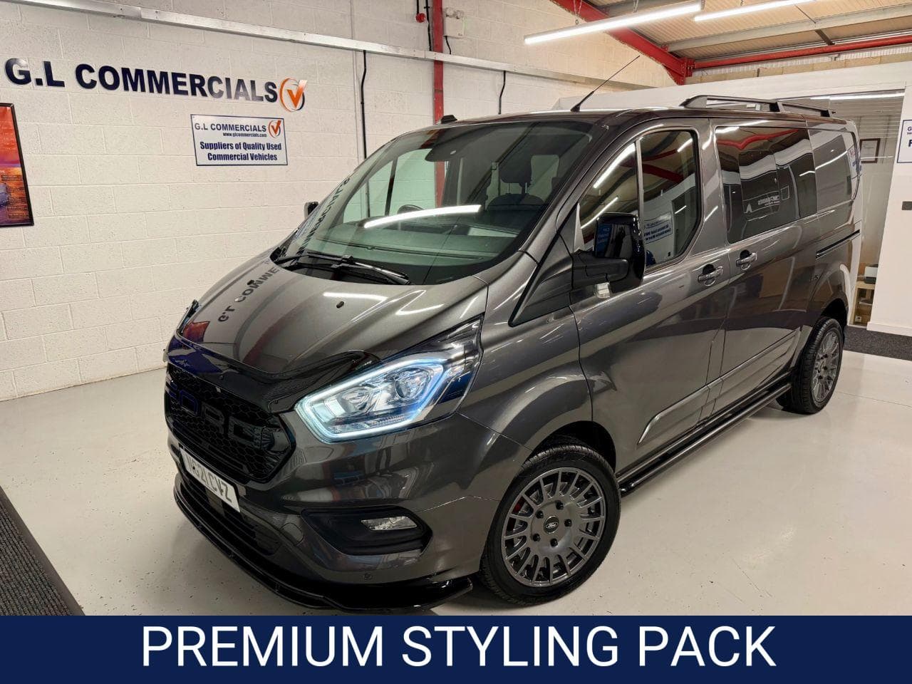 2021 Ford Transit Custom 2.0 300 EcoBlue Limited Crew Van Double Cab 5dr Diesel Manual L1 H1 Euro 6 (s/s) (6 Seat) (130 ps)