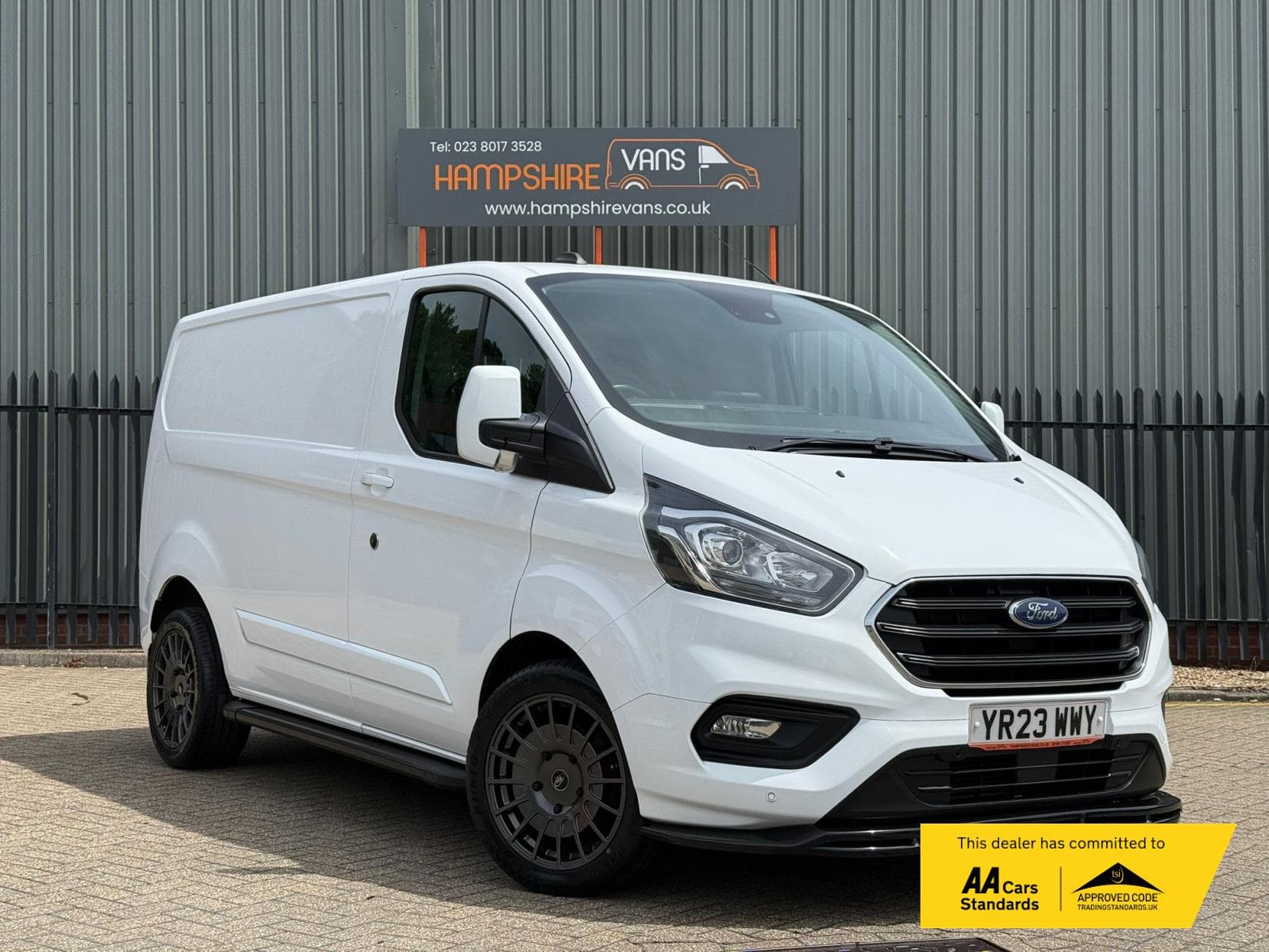 2023 Ford Transit Custom 2.0 280 EcoBlue Limited Panel Van 5dr Diesel Manual L1 H1 Euro 6 (s/s) (130 ps)