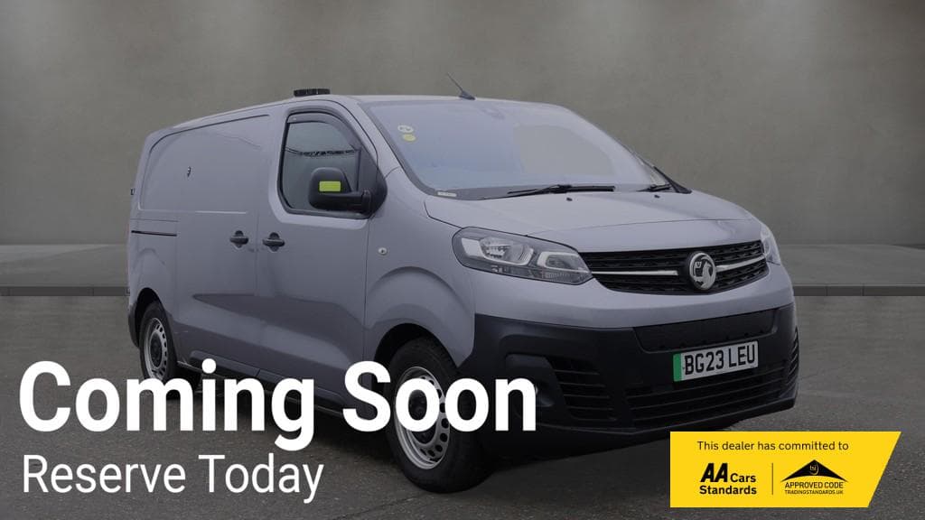 2023 Vauxhall Vivaro Electric 3100 75kWh Prime Panel Van 6dr Electric Auto L1 H1 (7.4kW Charger) (136 ps)
