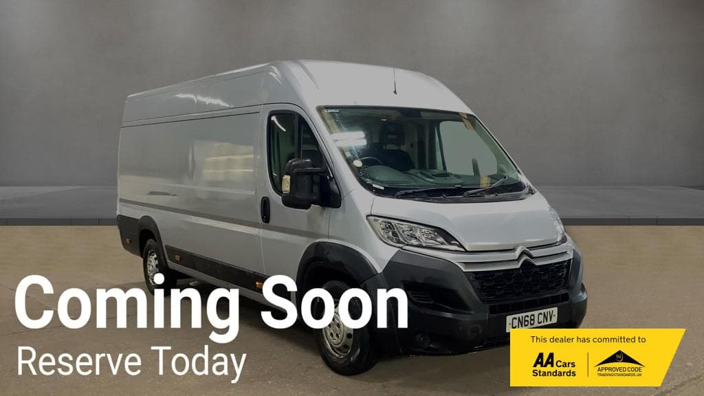 2018 Citroen Relay 2.0 BlueHDi 35 Enterprise Panel Van 5dr Diesel Manual L4 High Roof Euro 6 (Heavy) (130 ps)