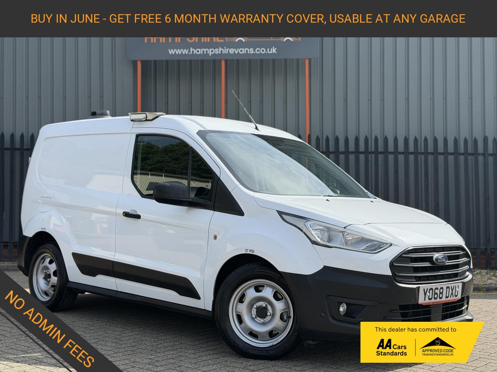 2019 Ford Transit Connect 1.5 220 EcoBlue Panel Van 5dr Diesel Manual L1 Euro 6 (s/s) (100 ps)