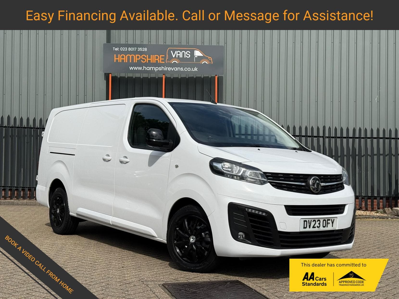 2023 Vauxhall Vivaro 1.5 Turbo D 2900 Pro Panel Van 6dr Diesel Manual L2 H1 Euro 6 (s/s) (100 ps)