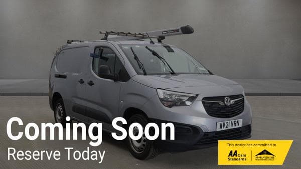 2021 Vauxhall Combo 1.5 Turbo D 2300 Edition Panel Van 4dr Diesel Manual L2 H1 Euro 6 (100 ps)