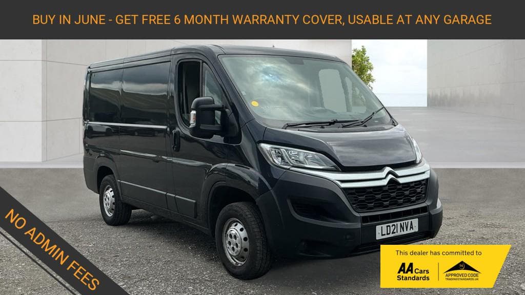 2021 Citroen Relay 2.2 BlueHDi 33 Enterprise Panel Van 5dr Diesel Manual L1 Euro 6 (s/s) (120 ps)