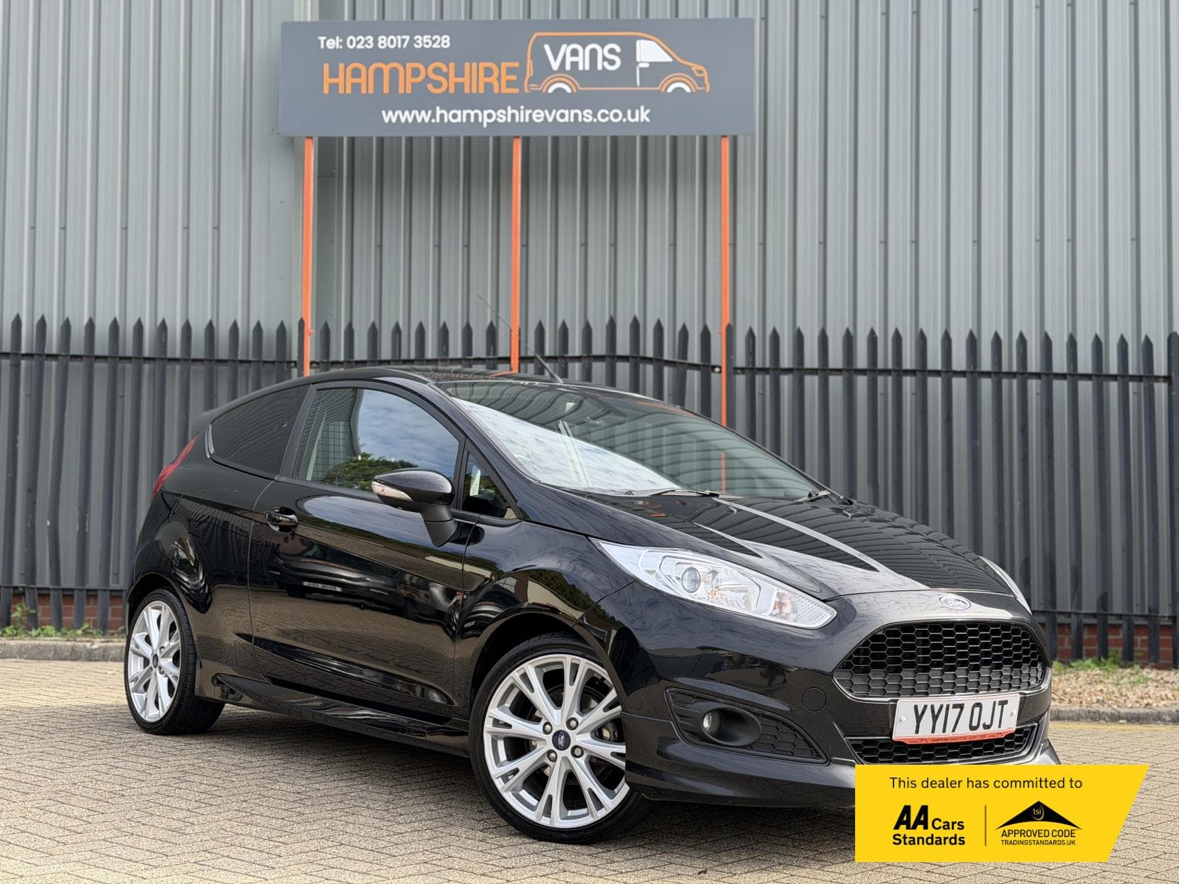 2017 Ford Fiesta Van 1.5 TDCi Sport Panel Van 3dr Diesel Manual (94 g/km, 93.7 bhp)
