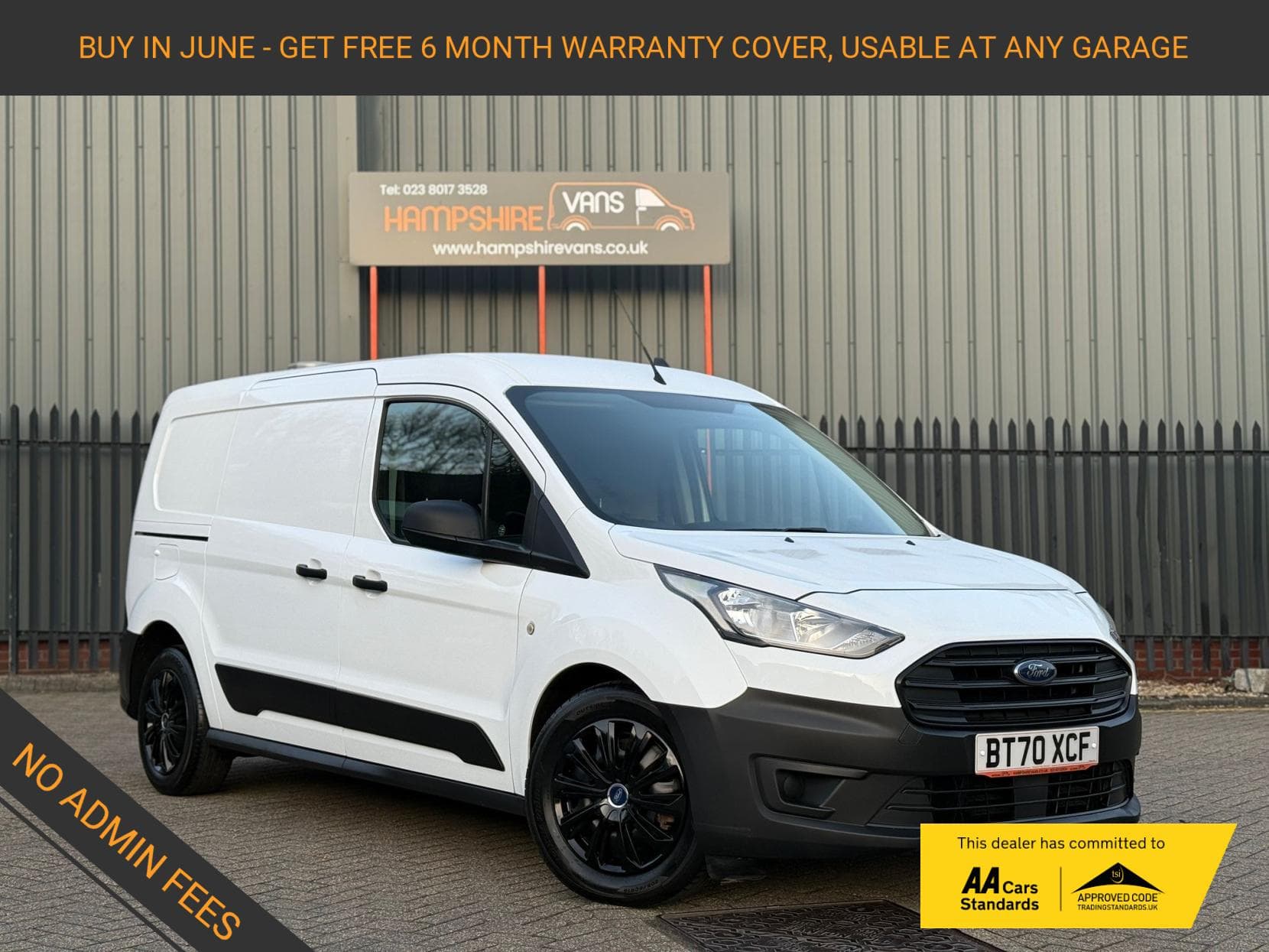 2021 Ford Transit Connect 1.5 230 EcoBlue Leader Crew Van Double Cab 6dr Diesel Manual L2 Euro 6 (s/s) (100 ps)