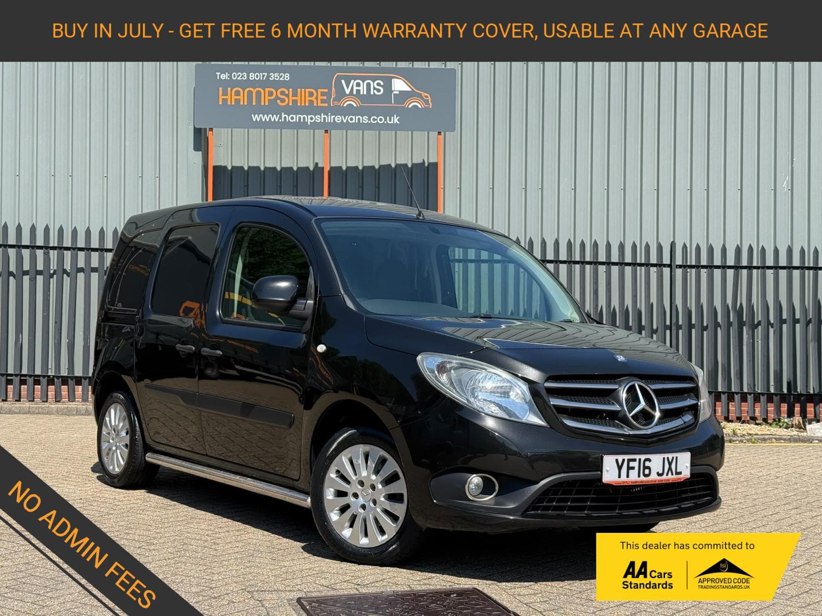 2016 Mercedes-Benz Citan 1.5 111 CDI Sport Panel Van 5dr Diesel Manual L2 Euro 5 (110 ps)