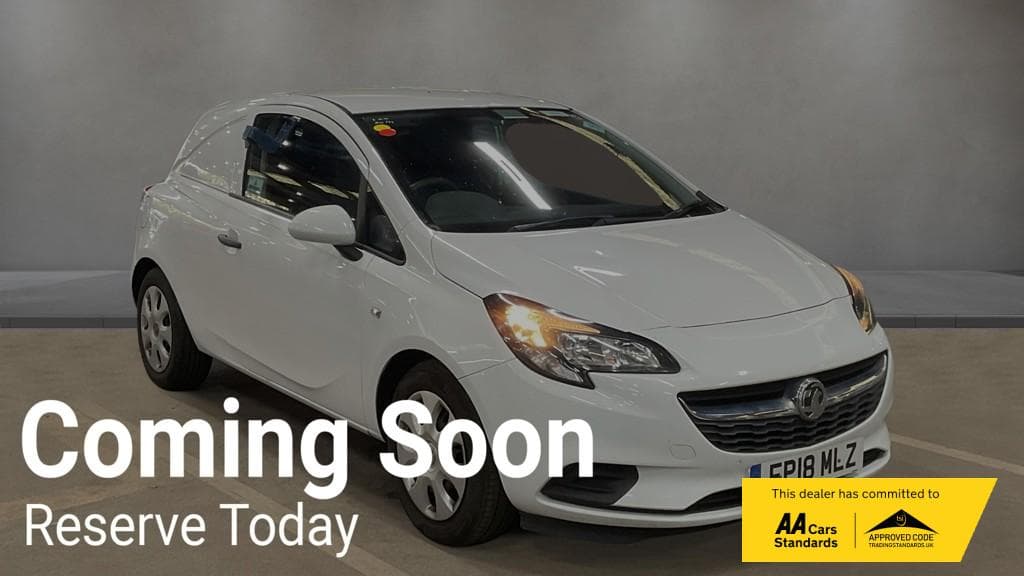 2018 Vauxhall Corsa Van 1.3 CDTi ecoFLEX Car Derived Van 3dr Diesel Manual FWD L1 H1 (s/s) Start/Stop (94 g/km, 94 bhp)