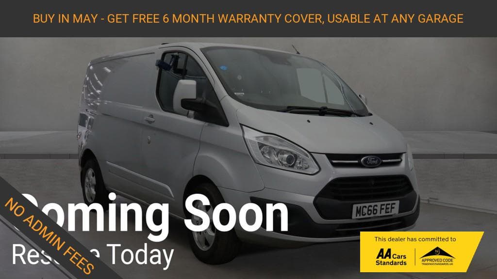 2017 Ford Transit Custom 2.0 TDCi 290 Limited Panel Van 5dr Diesel Manual L1 H2 (172 g/km, 168 bhp)