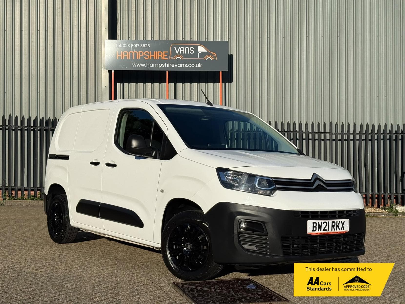 2021 Citroen Berlingo 1.5 BlueHDi 650 Enterprise M Panel Van 5dr Diesel Manual SWB Euro 6 (s/s) (75 ps)