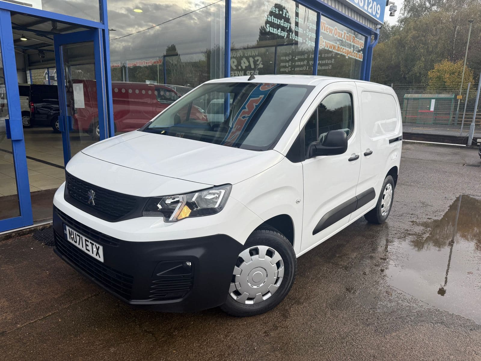 2021 PEUGEOT PARTNER 1.5L Diesel Manual Van