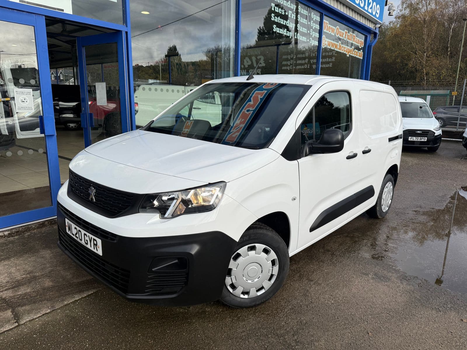 2020 PEUGEOT PARTNER 1.5L Diesel Manual - 79,000 Miles
