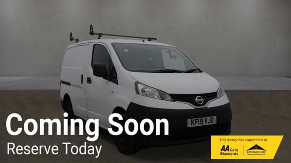 2019 Nissan NV200 1.5 dCi Acenta Panel Van 6dr Diesel Manual SWB Euro 6 (90 ps)