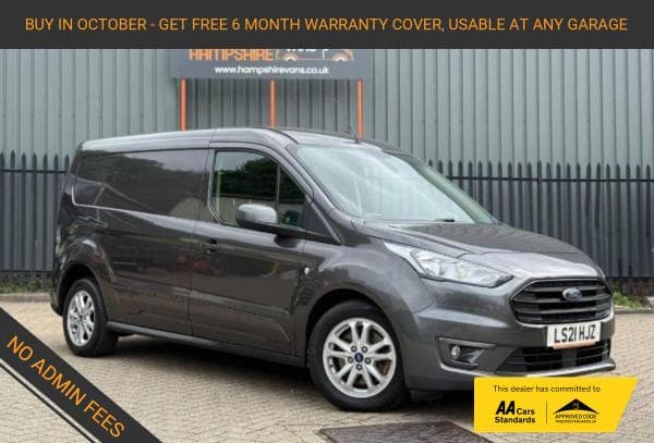 2021 Ford Transit Connect 1.5 240 EcoBlue Limited Panel Van 5dr Diesel Auto L2 Euro 6 (s/s) (120 ps)