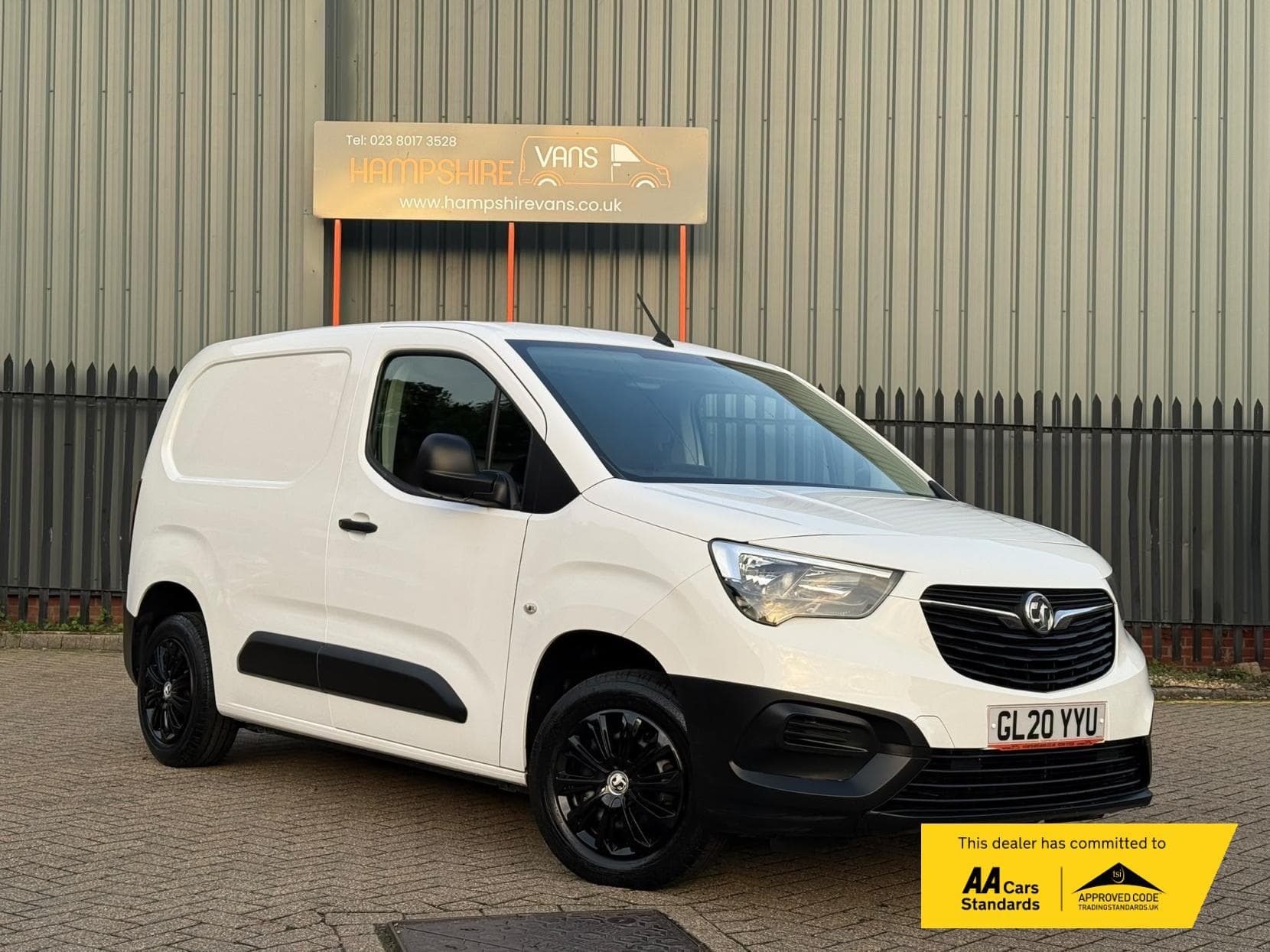 2020 Vauxhall Combo 1.6 Turbo D 2000 Edition Panel Van 4dr Diesel Manual L1 H1 Euro 6 (s/s) (100 ps)