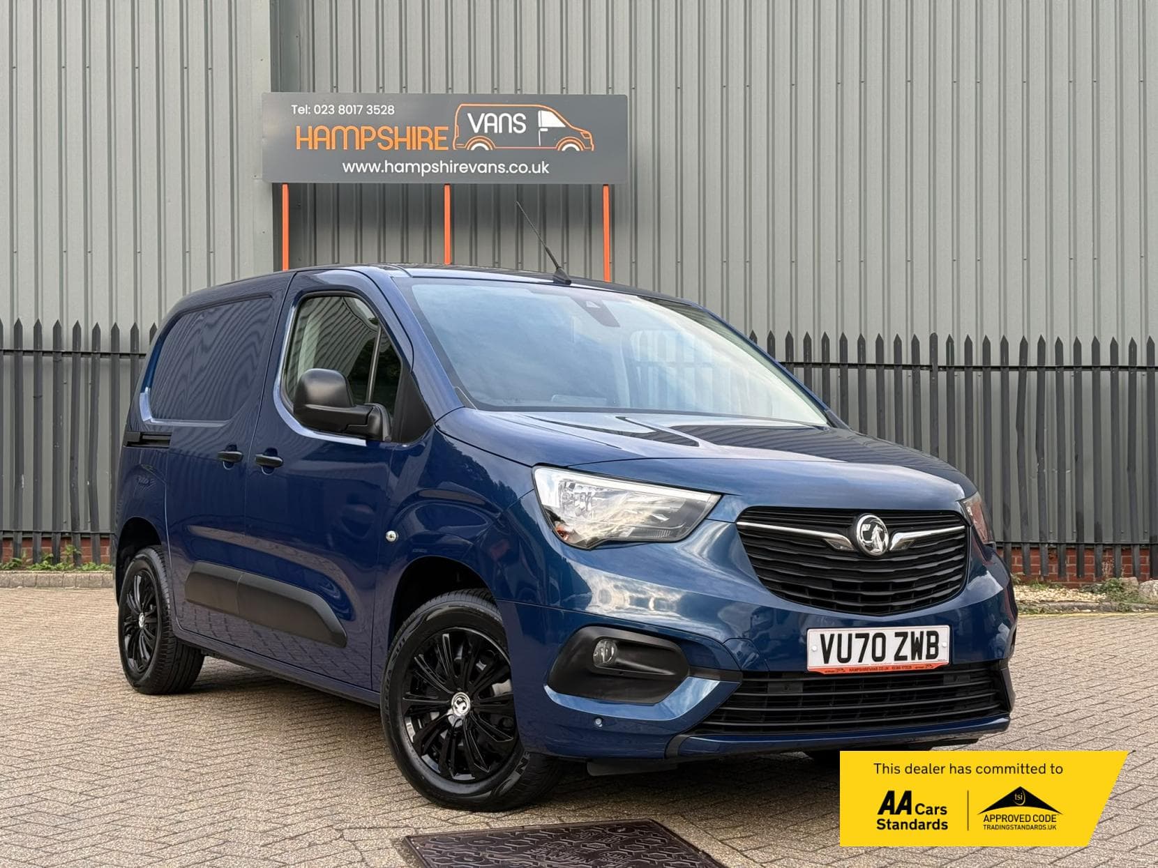 2020 Vauxhall Combo 1.5 Turbo D 2000 Sportive Panel Van 4dr Diesel Manual L1 H1 Euro 6 (s/s) (100 ps)