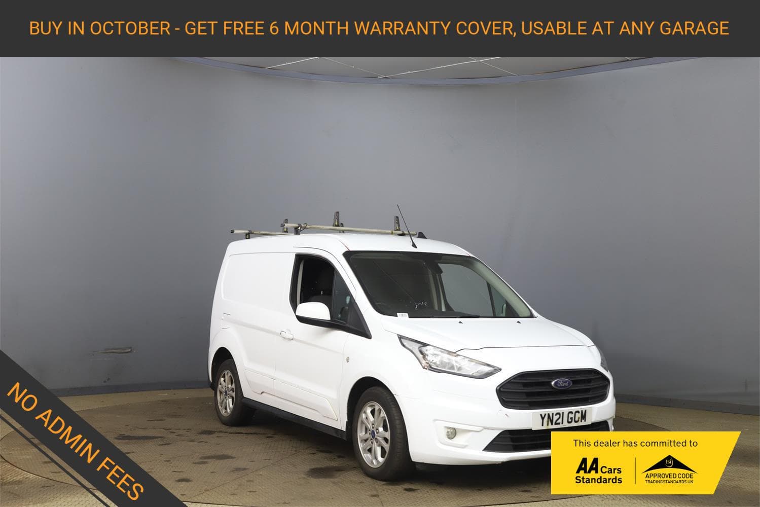 2021 Ford Transit Connect 1.5 200 EcoBlue Limited Panel Van 5dr Diesel Manual L1 Euro 6 (s/s) (120 ps)
