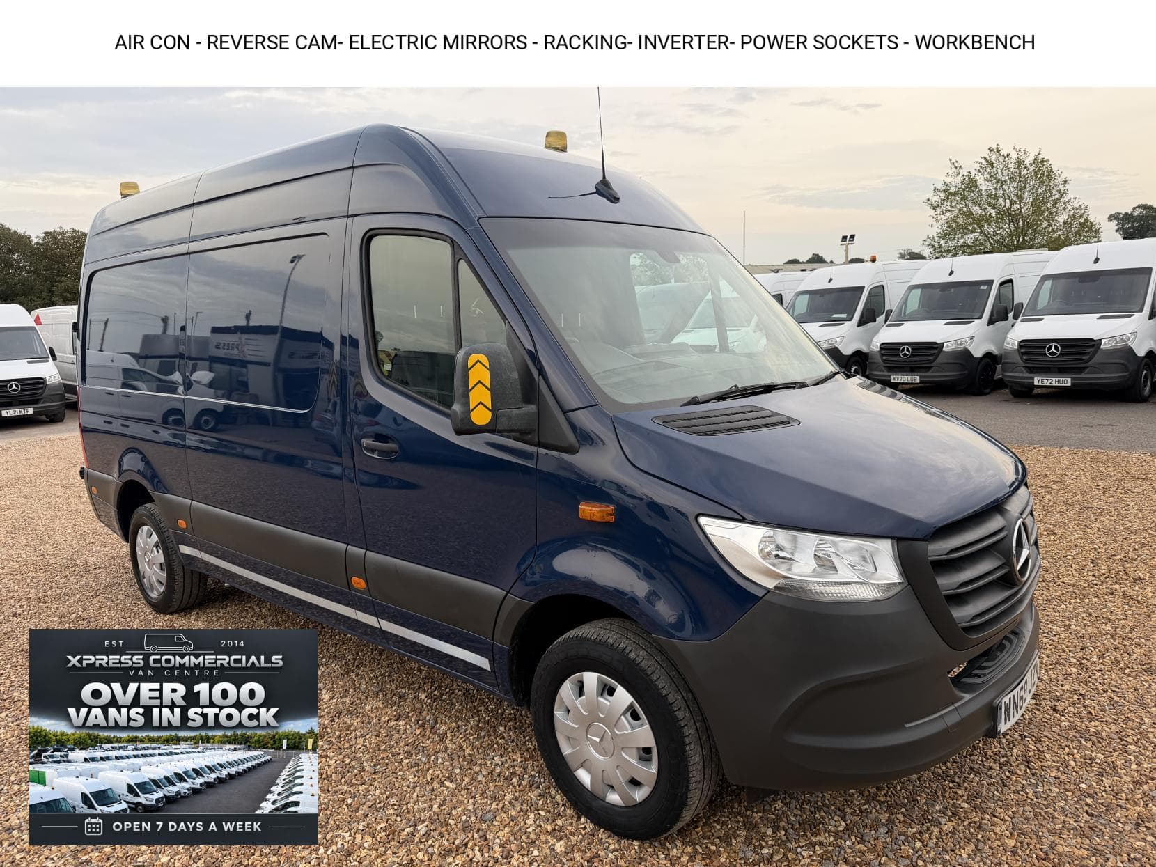 2019 Mercedes-Benz Sprinter 2.1 314 CDI Panel Van 5dr Diesel Manual RWD L2 H2 Euro 6 (s/s) (143 ps)