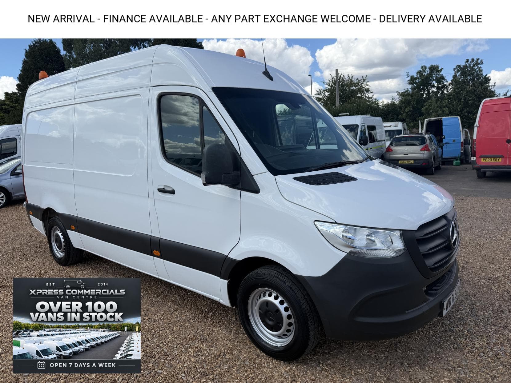 2021 Mercedes-Benz Sprinter 2.1 316 CDI Progressive Panel Van 5dr Diesel Manual RWD L2 H2 Euro 6 (s/s) (163 ps)