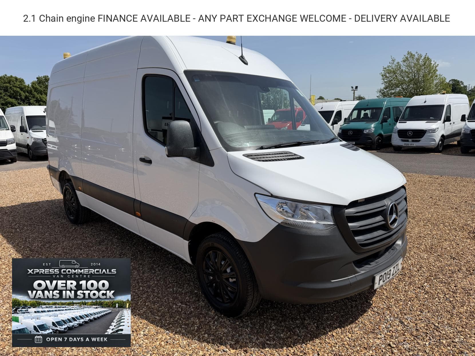 2019 Mercedes-Benz Sprinter 2.1 316 CDI Panel Van 5dr Diesel Manual RWD L2 H2 Euro 6 (163 ps)