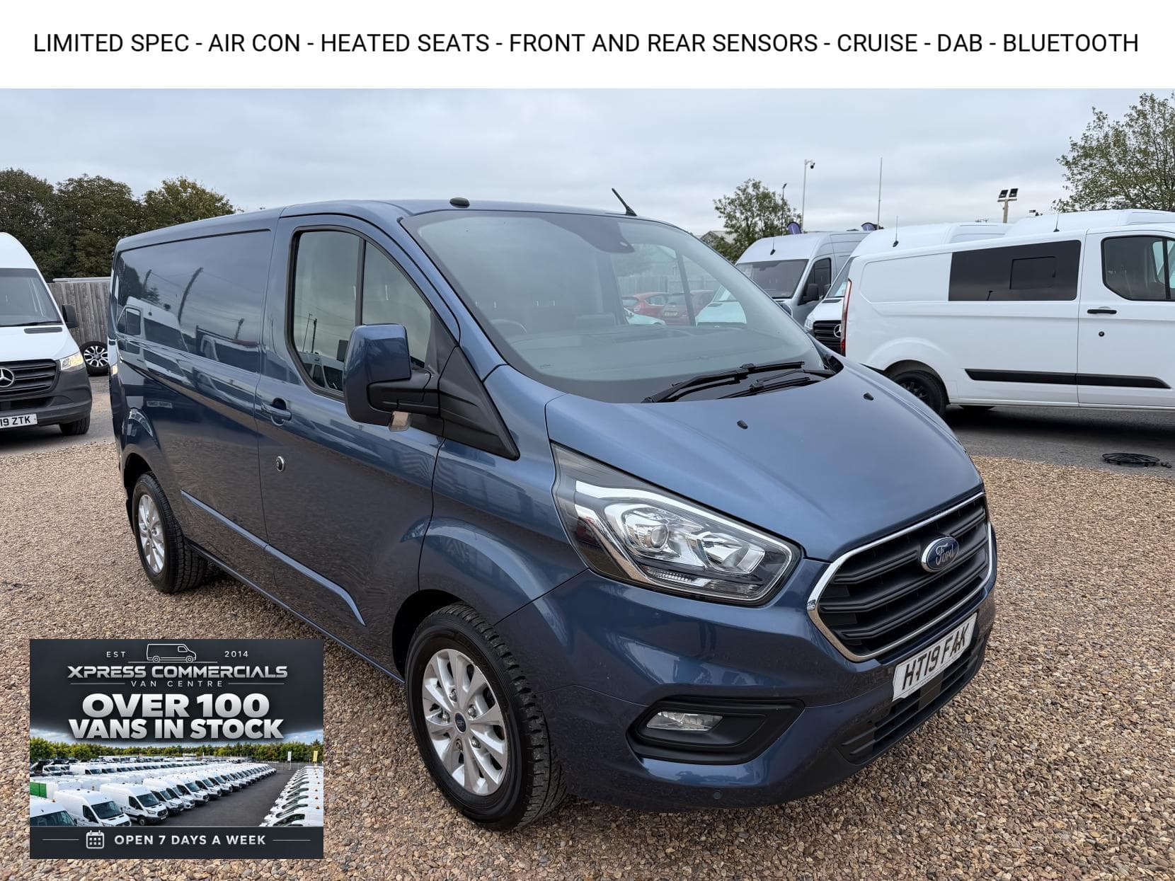 2019 Ford Transit Custom 2.0 300 EcoBlue Limited Panel Van 5dr Diesel Auto L1 H1 Euro 6 (s/s) (130 ps)