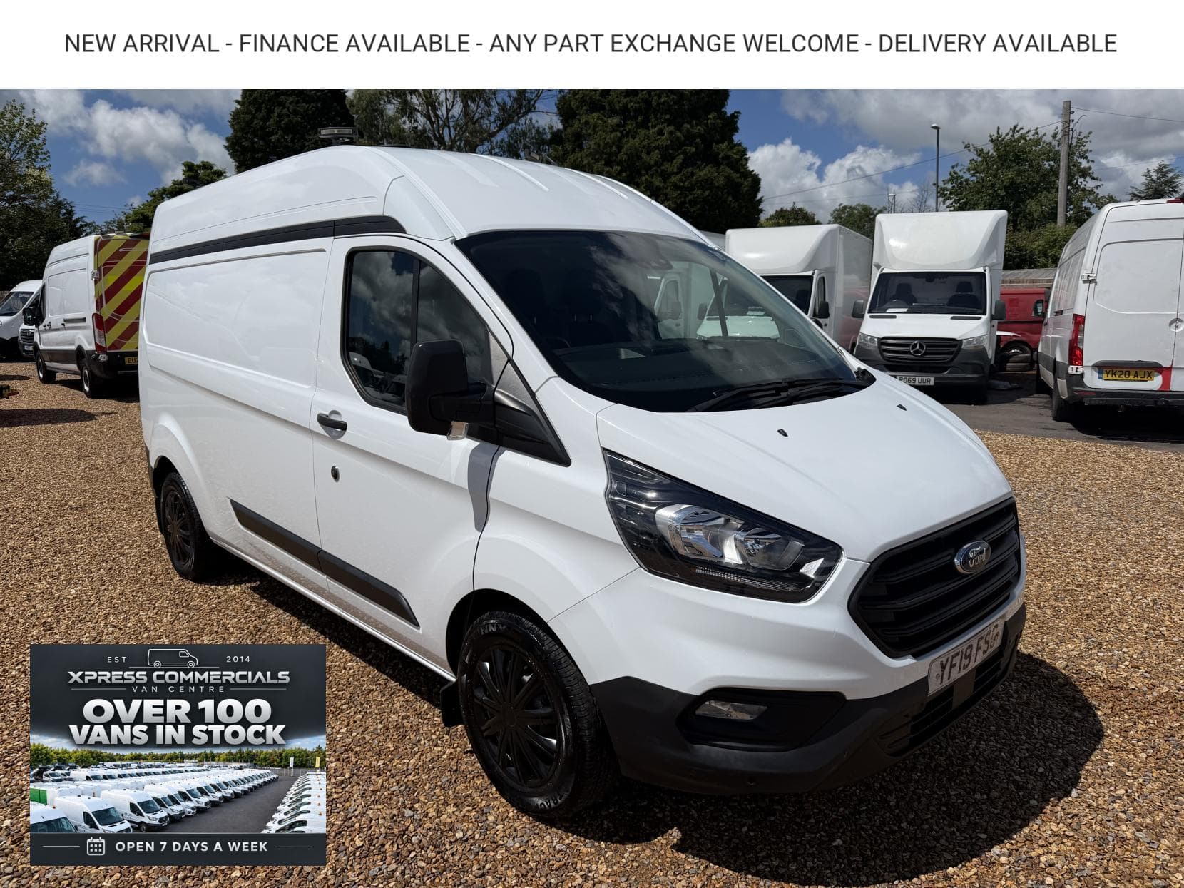 2019 Ford Transit Custom 2.0 320 EcoBlue Trend Panel Van 5dr Diesel Manual L2 H2 Euro 6 (130 ps)