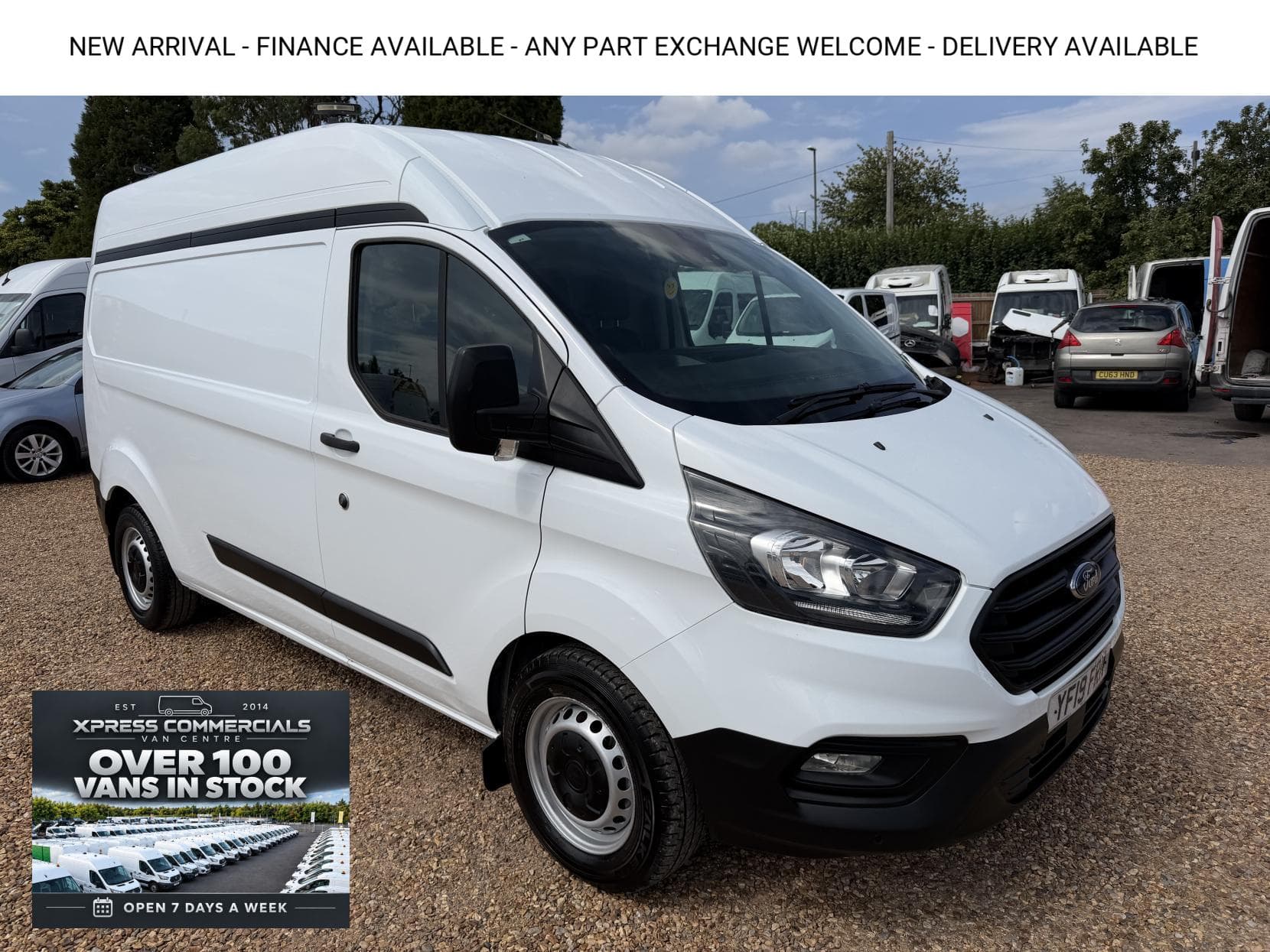 2019 Ford Transit Custom 2.0 320 EcoBlue Panel Van 5dr Diesel Manual L2 H2 Euro 6 (130 ps)