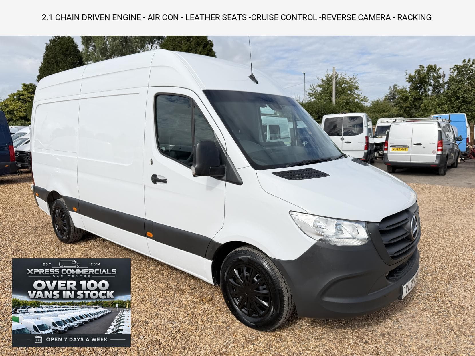 2021 Mercedes-Benz Sprinter 2.1 316 CDI Progressive Panel Van 5dr Diesel Manual RWD L2 H2 Euro 6 (s/s) (163 ps)