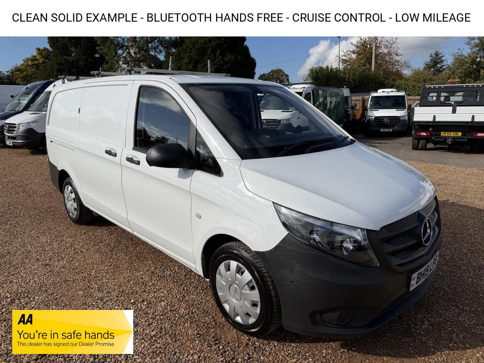 2019 Mercedes-Benz Vito 1.6 111 CDI Panel Van 6dr Diesel Manual FWD L2 Euro 6 (114 ps)