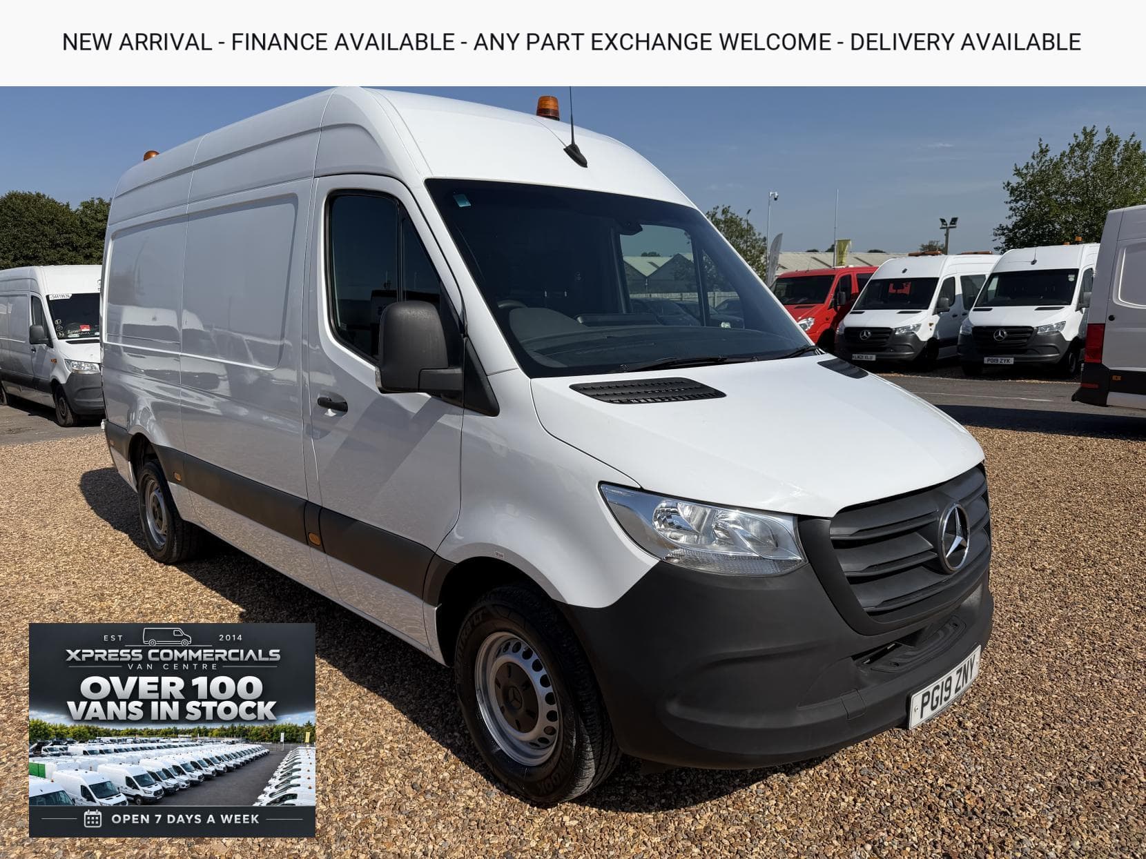 2019 Mercedes-Benz Sprinter 2.1 316 CDI Panel Van 5dr Diesel Manual RWD L2 H2 Euro 6 (163 ps)