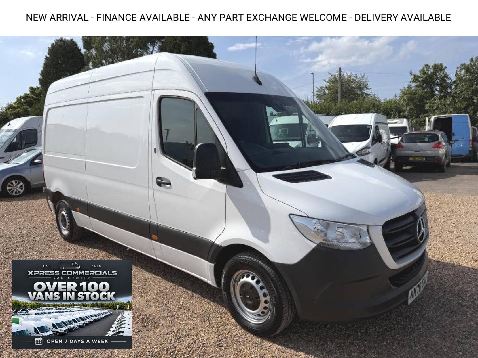 2020 Mercedes-Benz Sprinter 2.1 314 CDI Premium Panel Van 5dr Diesel Manual FWD L2 H2 Euro 6 (s/s) (143 ps)