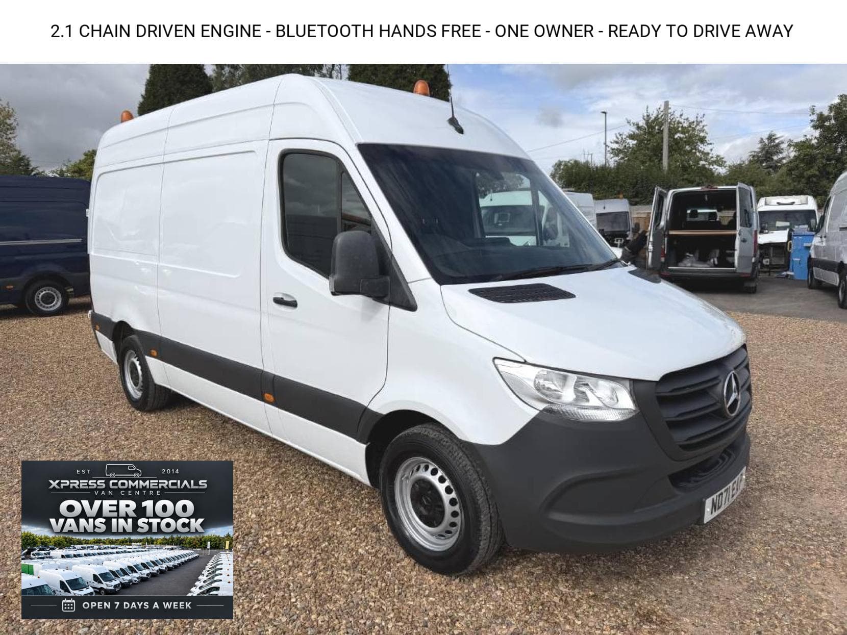 2021 Mercedes-Benz Sprinter 2.1 316 CDI Progressive Panel Van 5dr Diesel Manual RWD L2 H2 Euro 6 (s/s) (163 ps)