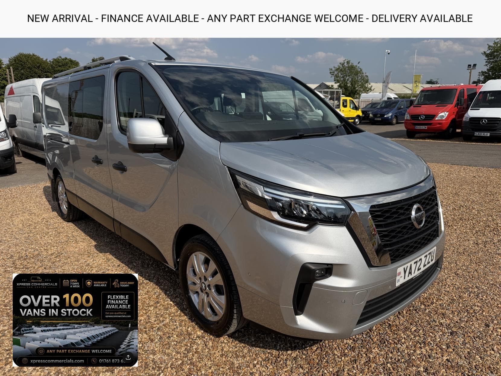 2023 Nissan Primastar 2.0 dCi 30 Tekna Crew Van Double Cab 6dr Diesel Manual L2 H1 Euro 6 (s/s) (110 ps)