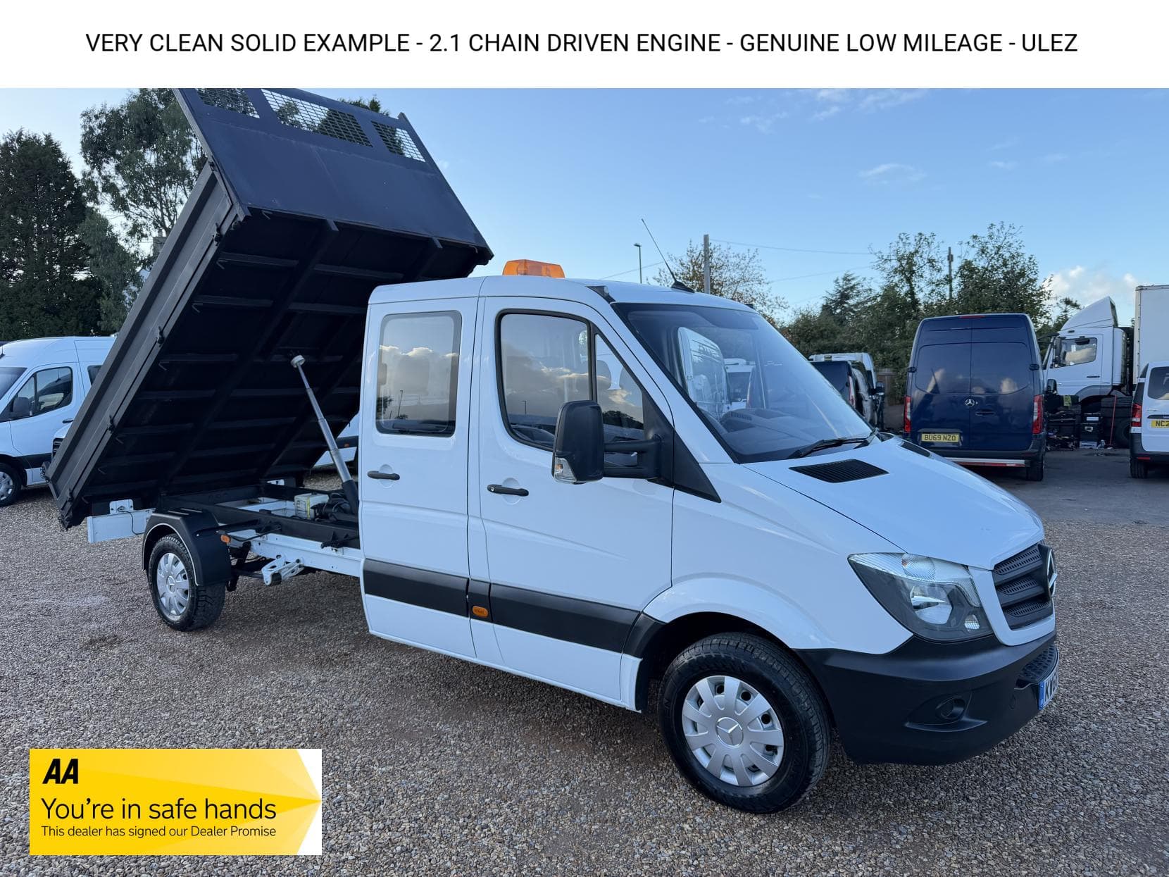 2018 Mercedes-Benz Sprinter 2.1 314 CDI Chassis Cab 4dr Diesel Manual RWD L3 (209 g/km, 140 bhp)