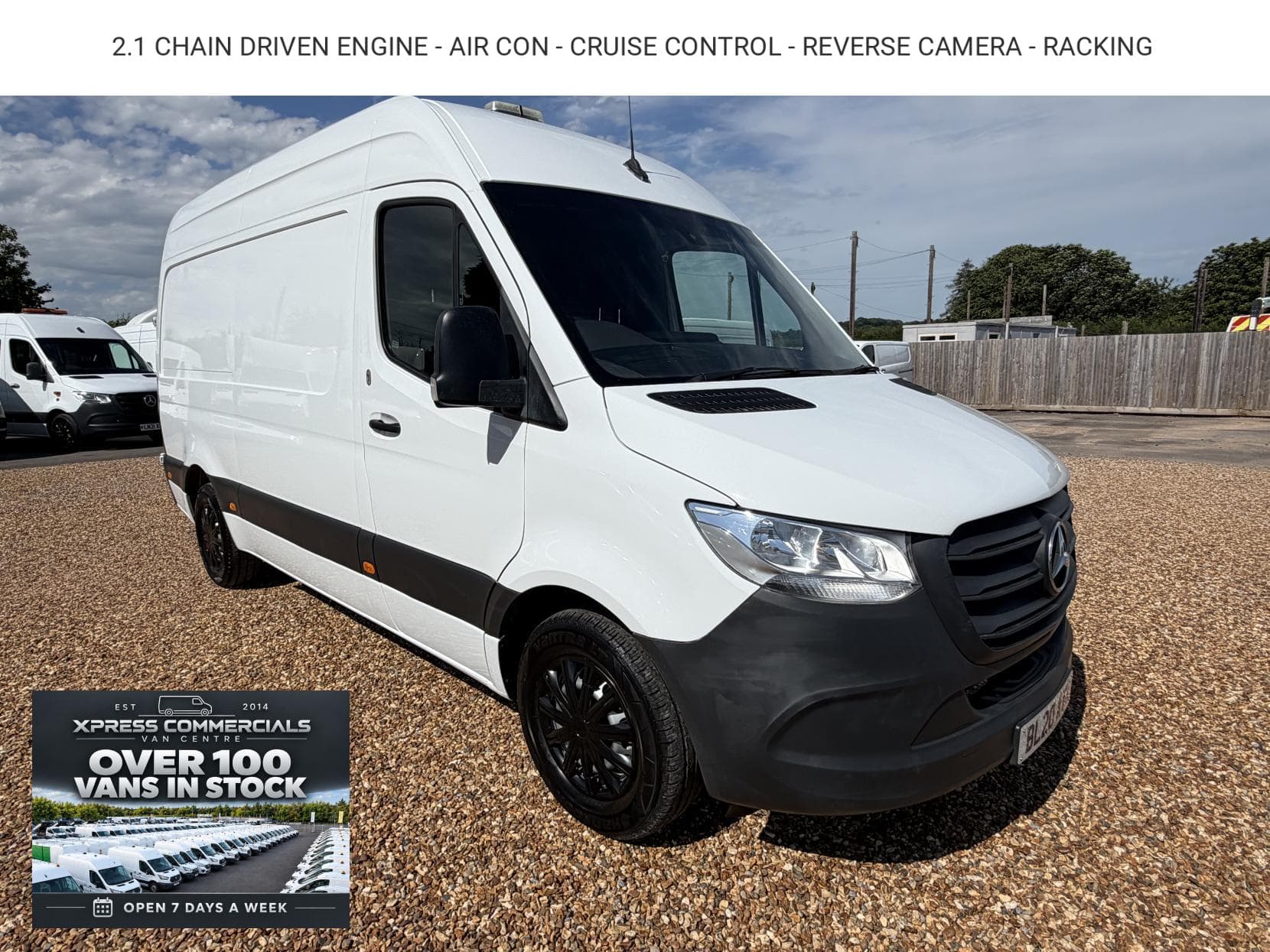 2020 Mercedes-Benz Sprinter 2.1 316 CDI Panel Van 5dr Diesel Manual RWD L2 H2 Euro 6 (163 ps)