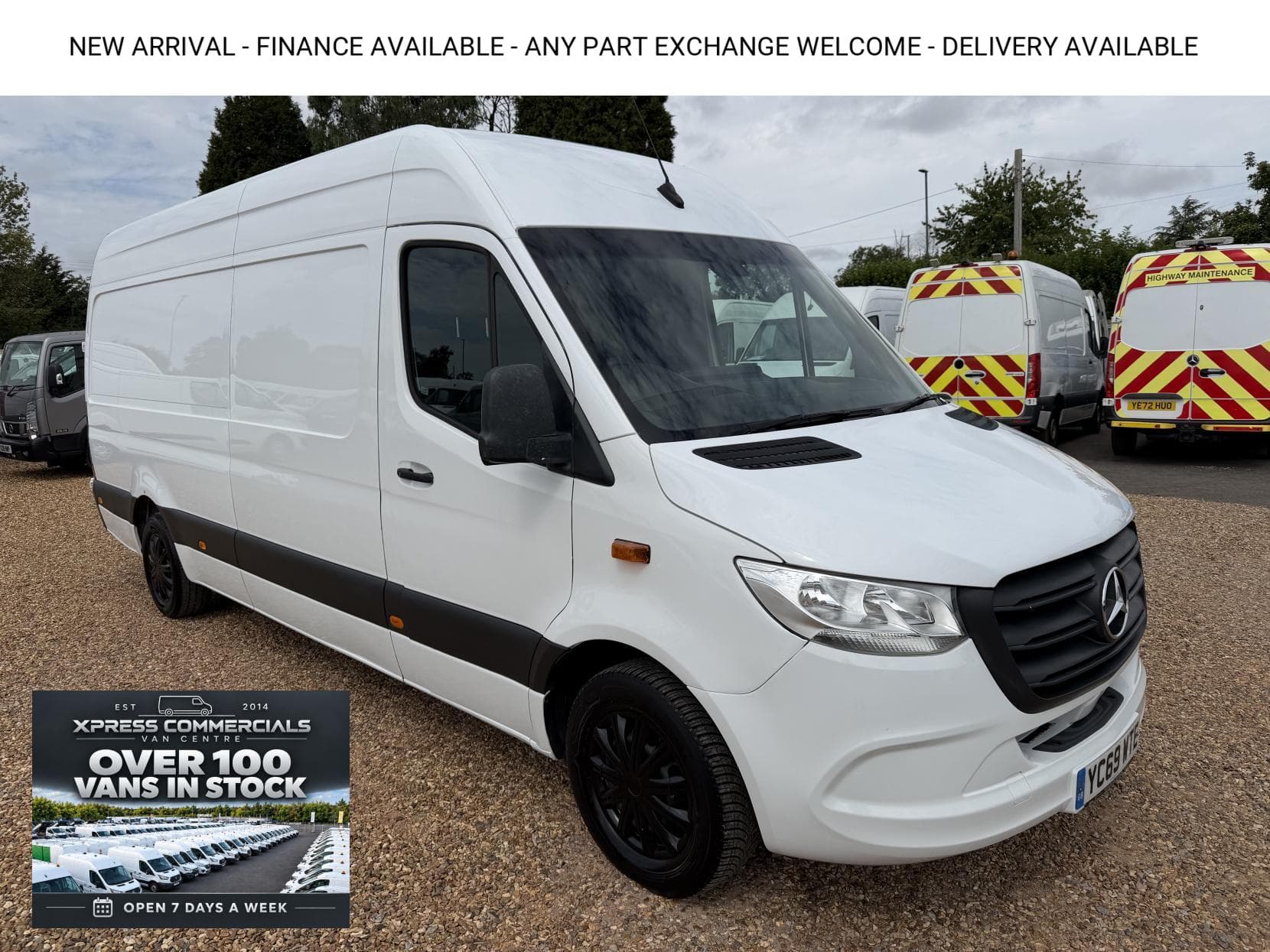 2019 Mercedes-Benz Sprinter 2.1 311 CDI Panel Van 5dr Diesel Manual RWD L3 H2 Euro 6 (114 ps)