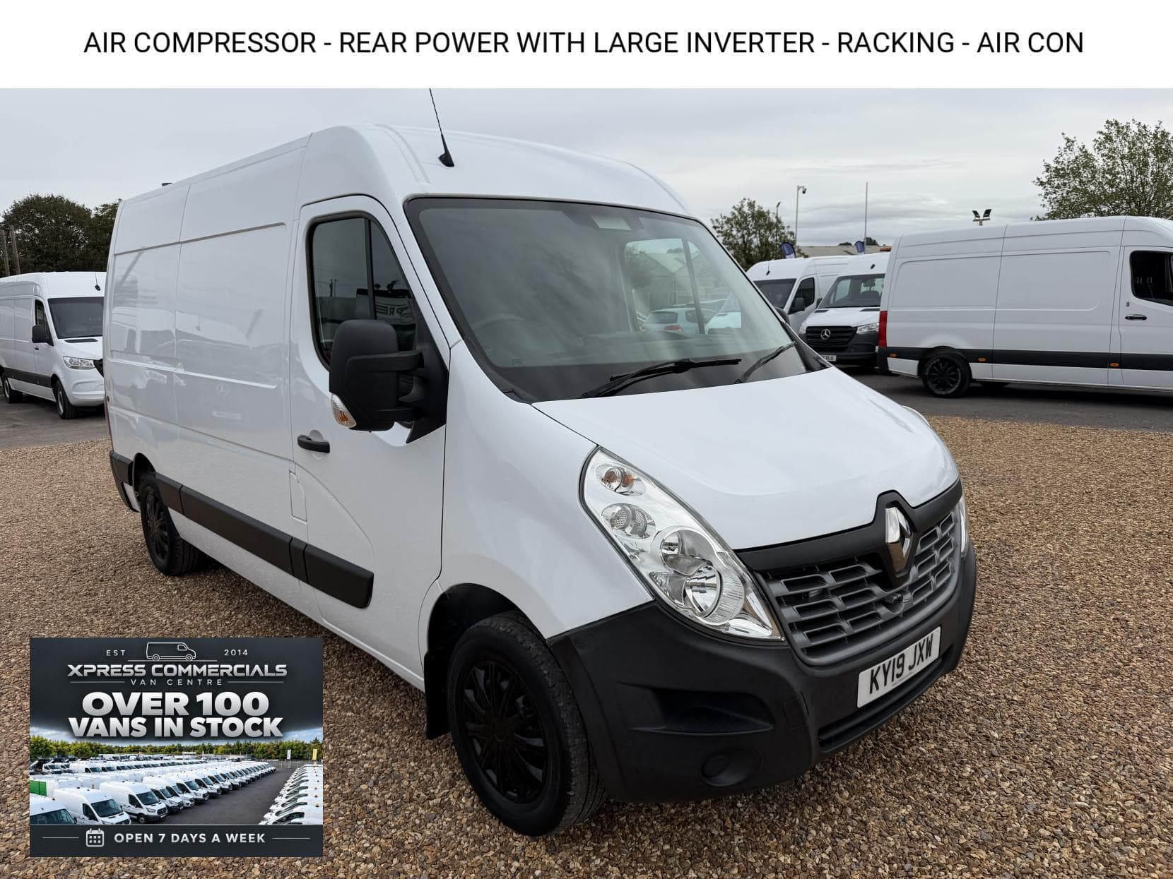 2019 Renault Master 2.3 dCi 28 Business+ Panel Van 4dr Diesel Manual FWD SWB Euro 6 (135 ps)