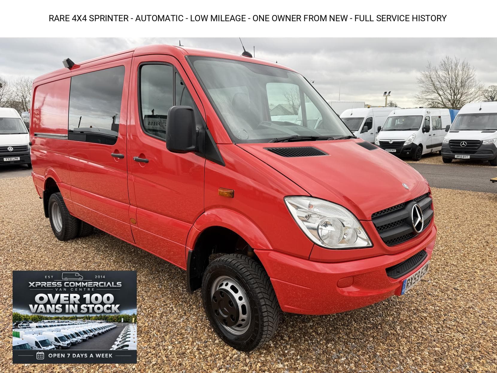 2009 Mercedes-Benz Sprinter 4x4 2.1 515 CDi Panel Van 5dr Diesel Manual RWD L2 (150 bhp)