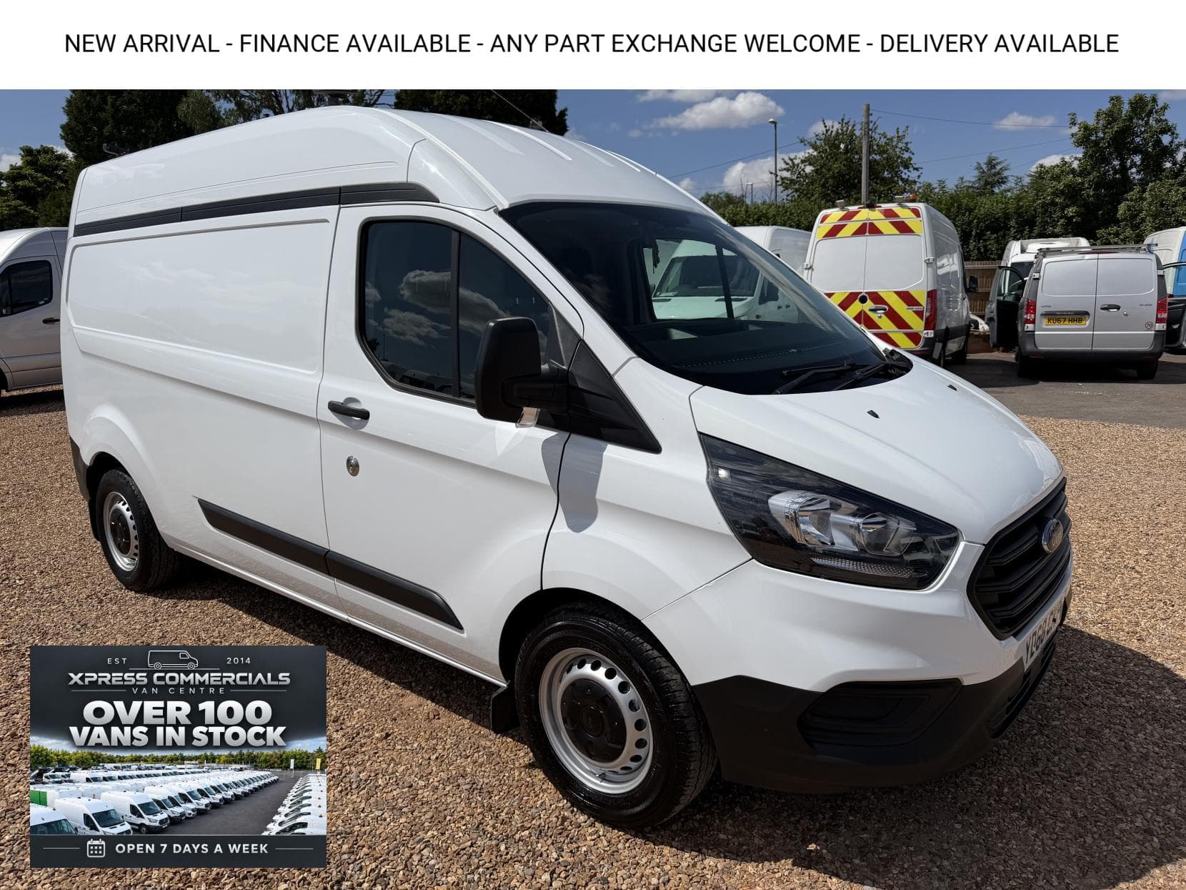 2018 Ford Transit Custom 2.0 320 EcoBlue Panel Van 5dr Diesel Manual L2 H2 Euro 6 (130 ps)